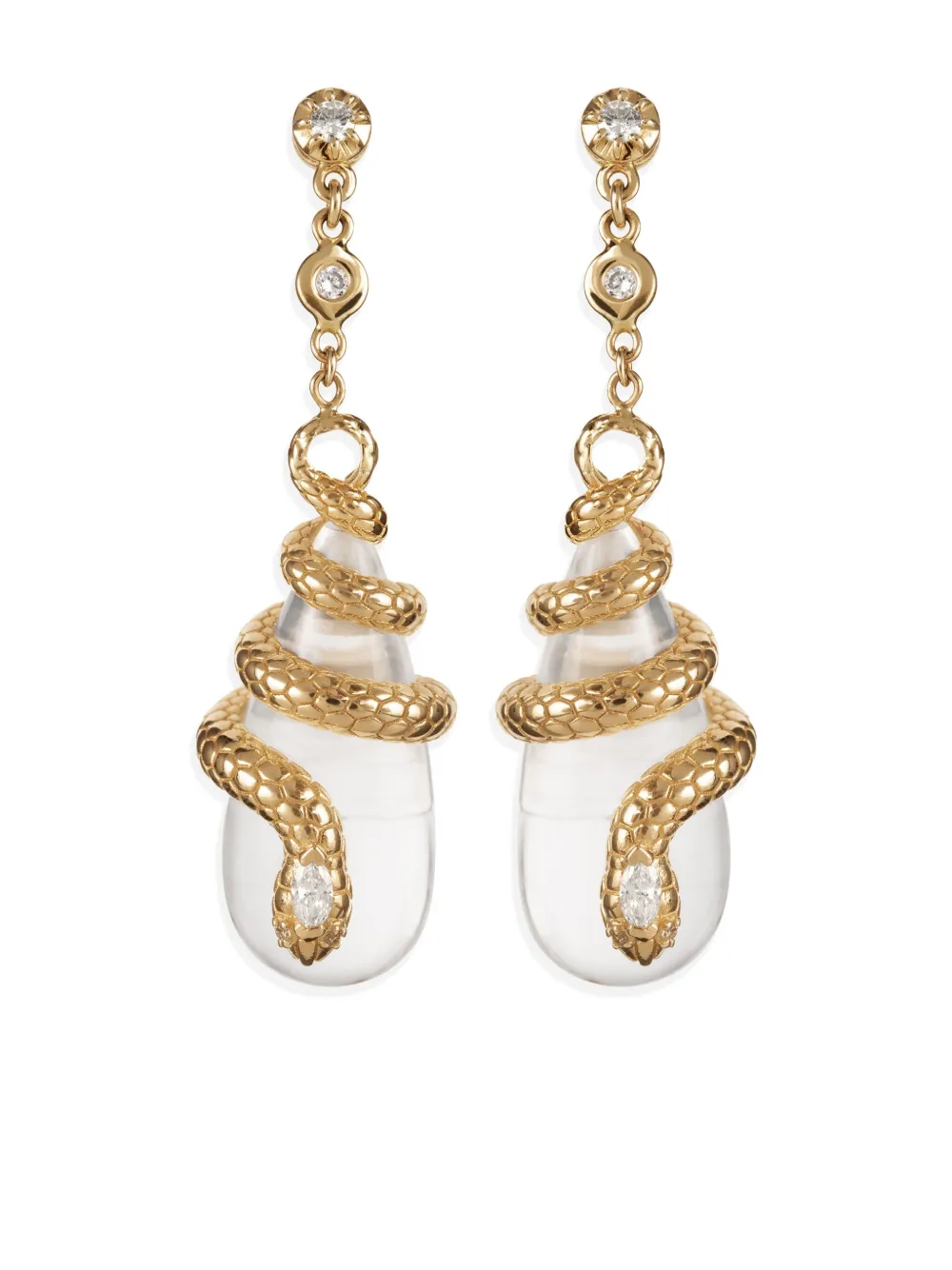 Серьги-подвески Sophia из желтого золота с бриллиантами Jacquie Aiche, золотой
Серьги-подвески Sophia из желтого золота с бриллиантами Jacquie Aiche, золотой