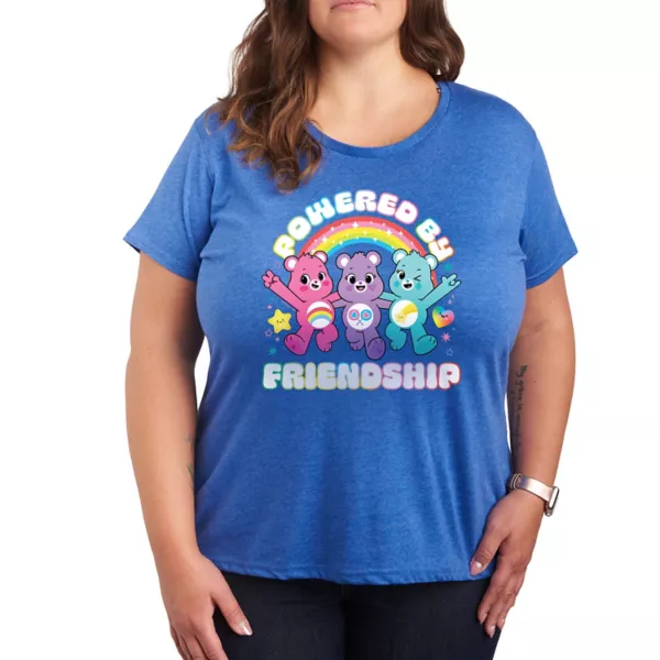 Плюс футболка с рисунком «Медведи заботы, вдохновленные дружбой» Licensed Character, цвет blue heather
Плюс футболка с рисунком «Медведи заботы, вдохновленные дружбой» Licensed Character, цвет blue heather