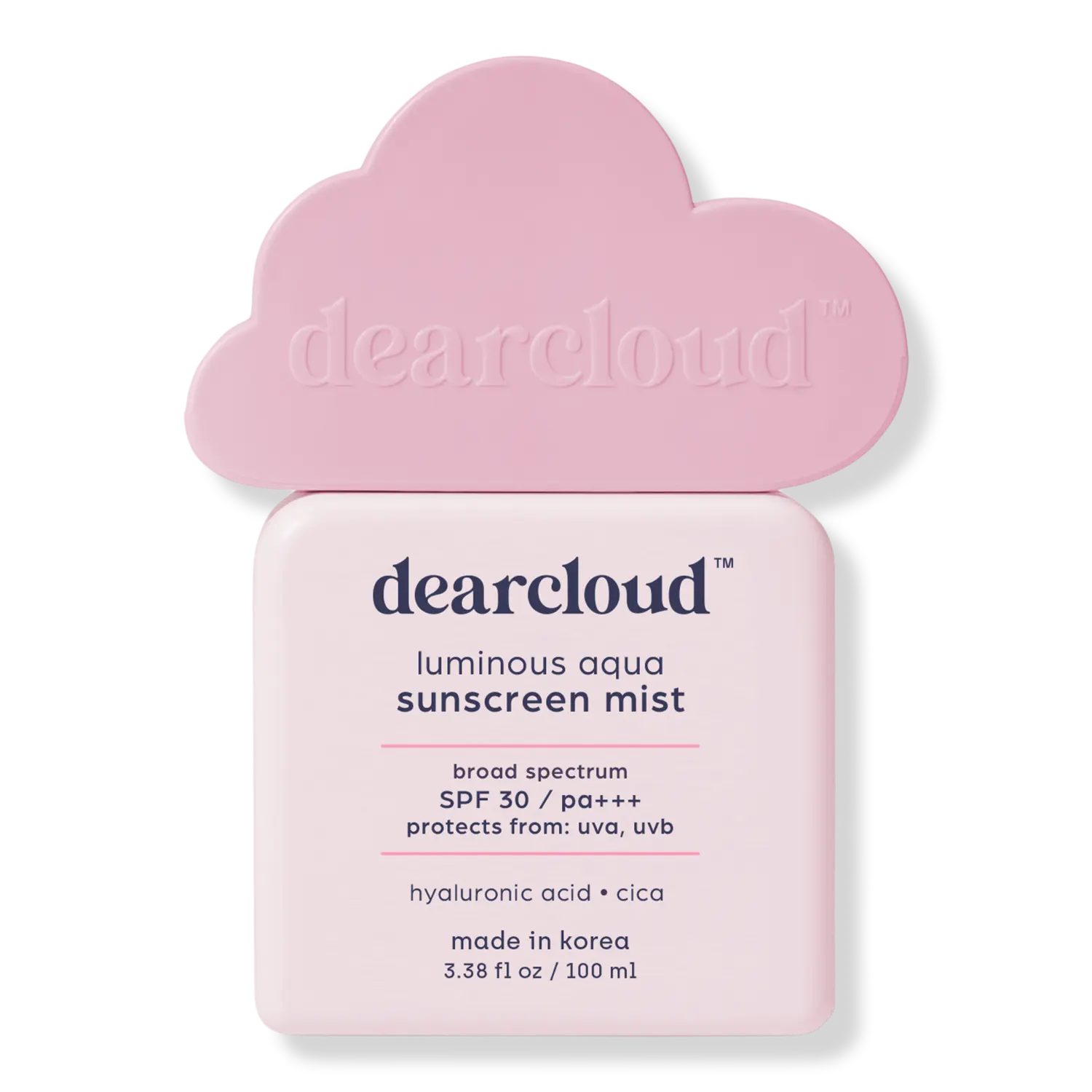 Солнцезащитный спрей Luminous Aqua Sun Mist SPF 30 dearcloud
Солнцезащитный спрей Luminous Aqua Sun Mist SPF 30 dearcloud