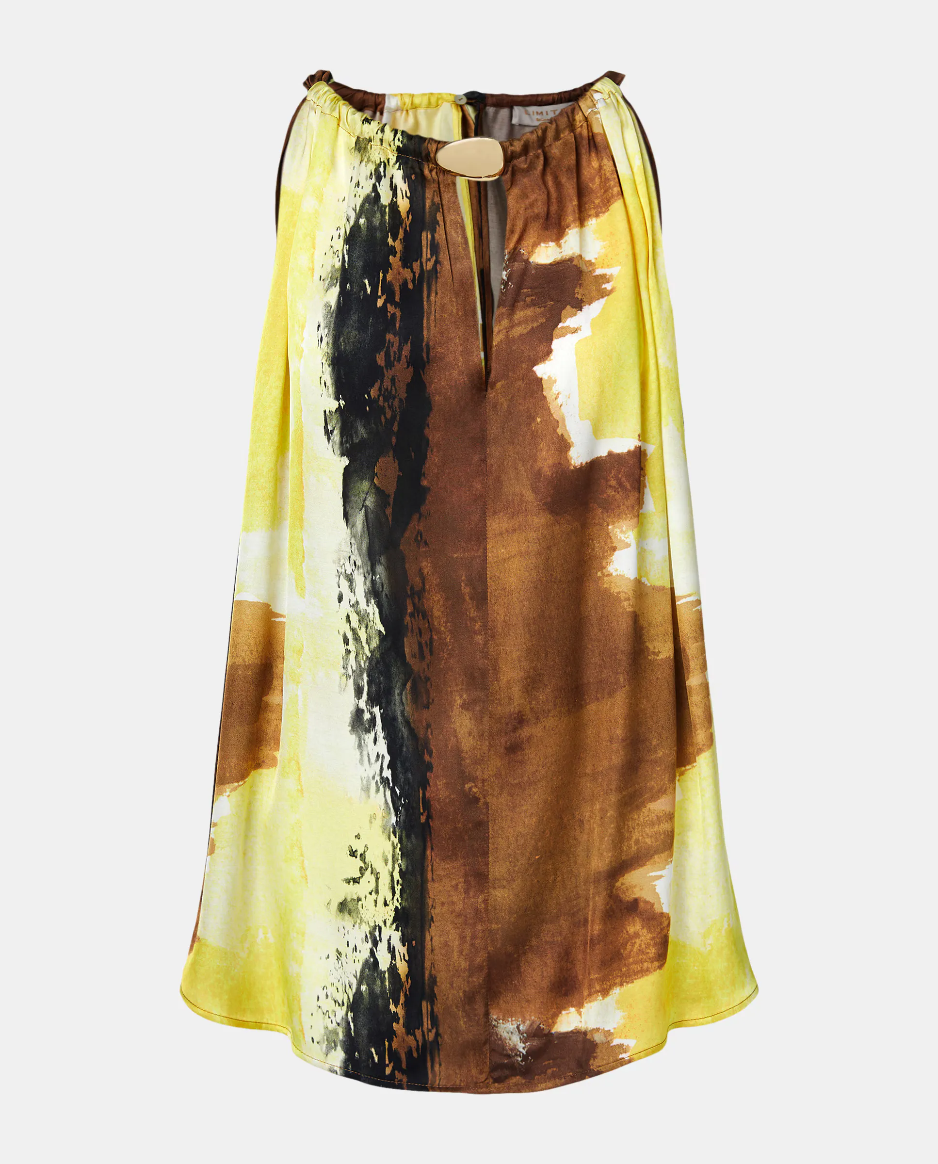 Топ с халтерным вырезом Woman Limited El Corte Inglés, желтый
Топ с халтерным вырезом Woman Limited El Corte Inglés, желтый