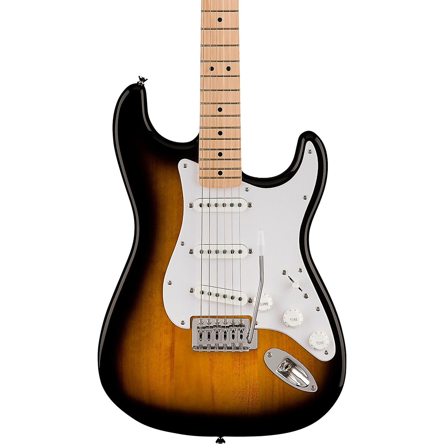 Электрогитара Squier Sonic Stratocaster с кленовой накладкой, 2 цвета, Sunburst
Электрогитара Squier Sonic Stratocaster с кленовой накладкой, 2 цвета, Sunburst