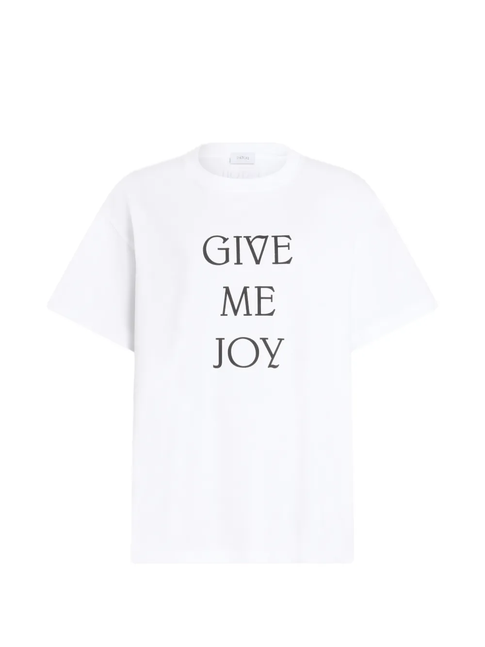 Футболка "Give me joy" Patou, белый
Футболка "Give me joy" Patou, белый