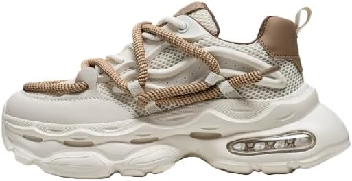 Мужские кроссовки для бега по шоссе, тенниса и прогулок, с амортизацией, спортивные повседневные кроссовки для мужчин Hhhchpm, бежевый
Мужские кроссовки для бега по шоссе, тенниса и прогулок, с амортизацией, спортивные повседневные кроссовки для мужчин Hhhchpm, бежевый