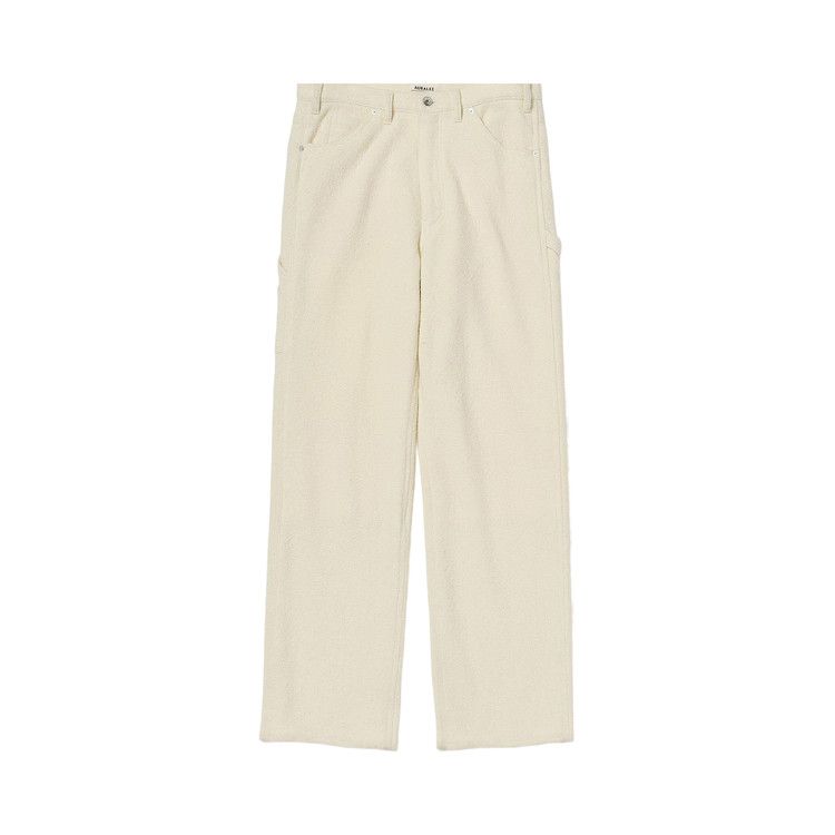 Брюки Auralee Homespun Tweed Painter Pants 'Ivory White'
Брюки Auralee Homespun Tweed Painter Pants 'Ivory White'