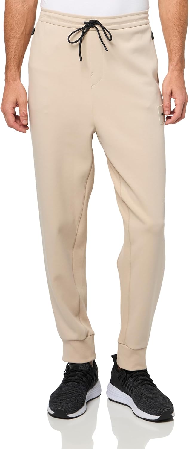 BOSS Мужские спортивные штаны из хлопковой смеси с логотипом-значком, Peyote Beige
BOSS Мужские спортивные штаны из хлопковой смеси с логотипом-значком, Peyote Beige