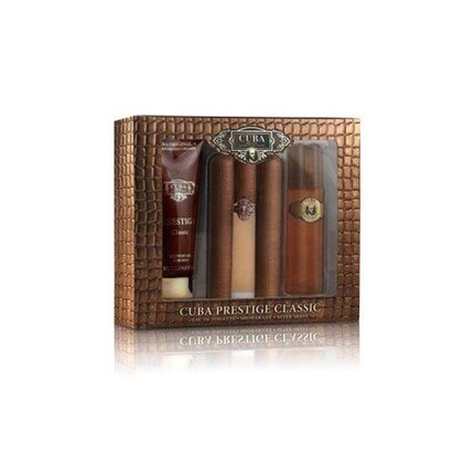 Cuba Prestige Classic Fragrance for Men Gift Set - 3.0oz Eau De Toilette Spray, 3.4oz Aftershave, 6.8oz Shower Gel Cuba Original By Parfums Des
Cuba Prestige Classic Fragrance for Men Gift Set - 3.0oz Eau De Toilette Spray, 3.4oz Aftershave, 6.8oz Shower Gel Cuba Original By Parfums Des