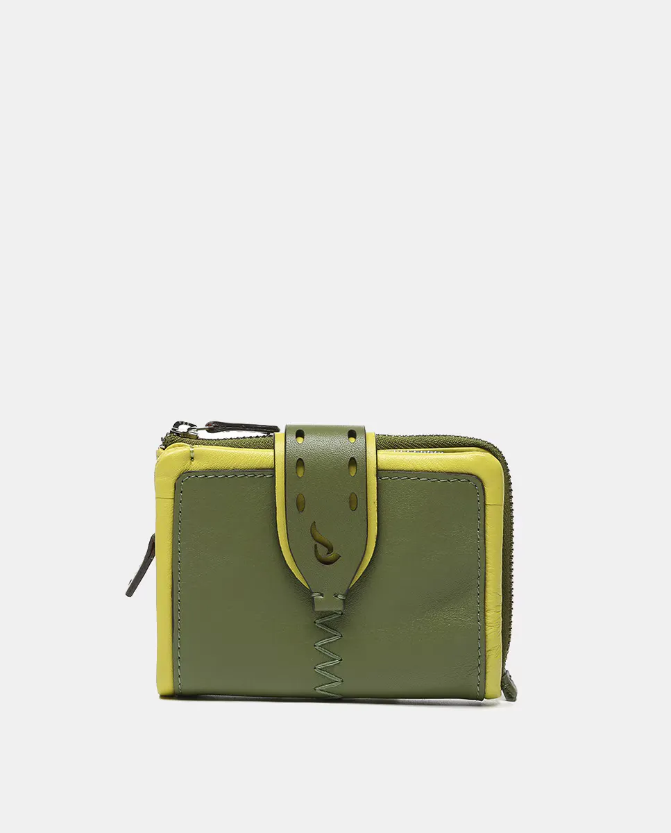 Маленький кошелек Oceans Diary из зеленой кожи Abbacino, зеленый
Маленький кошелек Oceans Diary из зеленой кожи Abbacino, зеленый