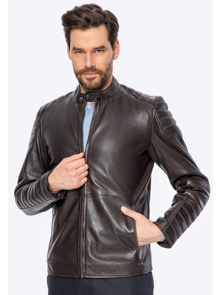 Кожаная куртка Wittchen, темно-коричневый 
Кожаная куртка Wittchen, темно-коричневый