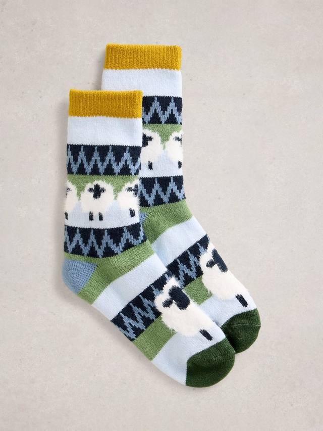 Уютные носки с овечками для дома White Stuff, Blue/Multi
Уютные носки с овечками для дома White Stuff, Blue/Multi