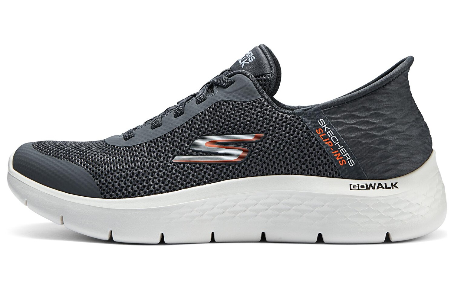 Кроссовки Skechers Go Walk Flex Lifestyle Shoes Men Low-top Gray/Black/White/Orange, серый
Кроссовки Skechers Go Walk Flex Lifestyle Shoes Men Low-top Gray/Black/White/Orange, серый