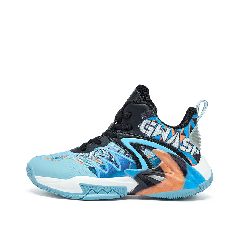 Дракон родил девятерых сыновей. Детские баскетбольные кроссовки унисекс BIG WASP, синий 
Дракон родил девятерых сыновей. Детские баскетбольные кроссовки унисекс BIG WASP, синий