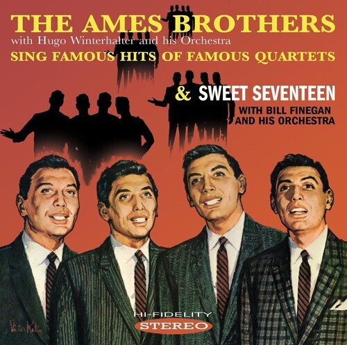 CD диск Ames Brothers: Ames Brothers Sing Famous Hits Of Famous Quartets / sweet seventeen
CD диск Ames Brothers: Ames Brothers Sing Famous Hits Of Famous Quartets / sweet seventeen