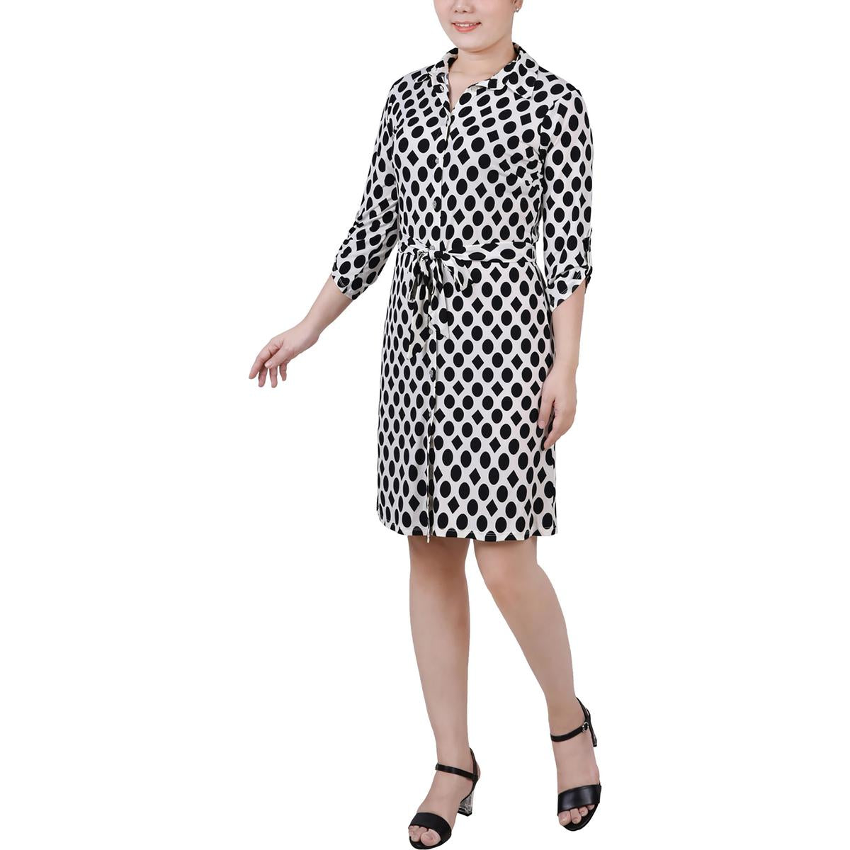 Платье-рубашка Petites Womens с принтом выше колена NY Collection, цвет circles and diamonds
Платье-рубашка Petites Womens с принтом выше колена NY Collection, цвет circles and diamonds