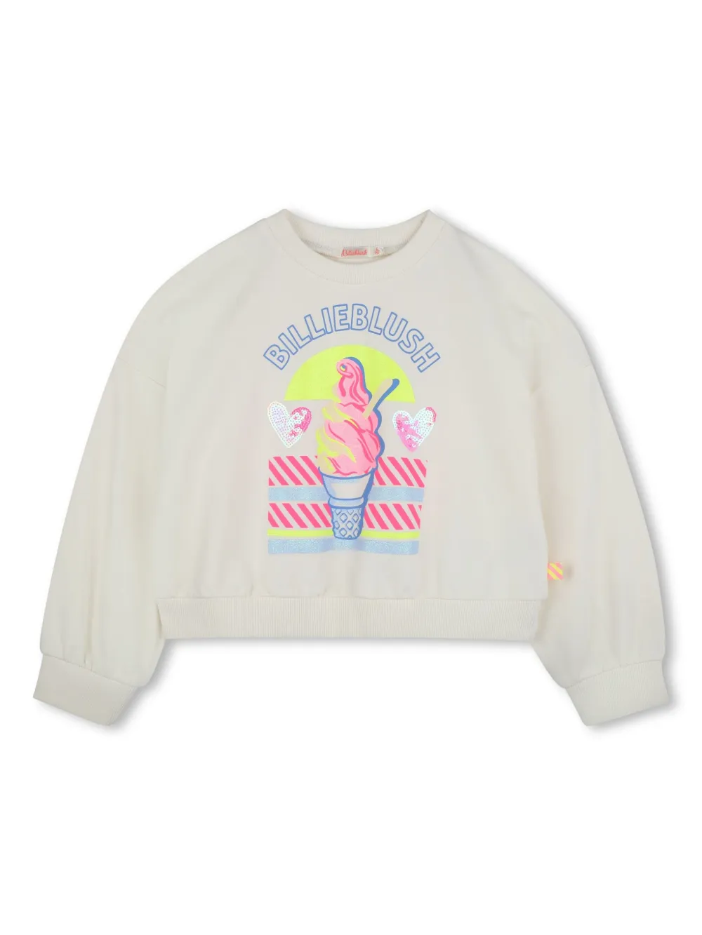 Толстовка с графичным принтом Billieblush, нейтральный
Толстовка с графичным принтом Billieblush, нейтральный