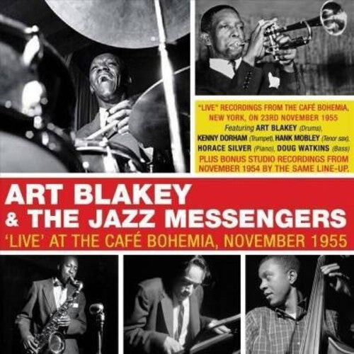 CD диск Blakey, Art & Jazz Messengers: Live At The Cafe Bohemia, November 1955
CD диск Blakey, Art & Jazz Messengers: Live At The Cafe Bohemia, November 1955