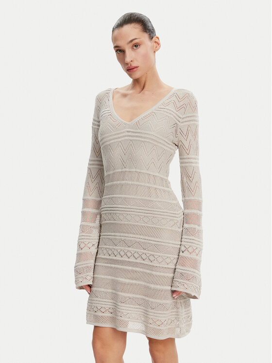 Облегающее трикотажное платье W5GK48 Z3E22 Guess, серый
Облегающее трикотажное платье W5GK48 Z3E22 Guess, серый