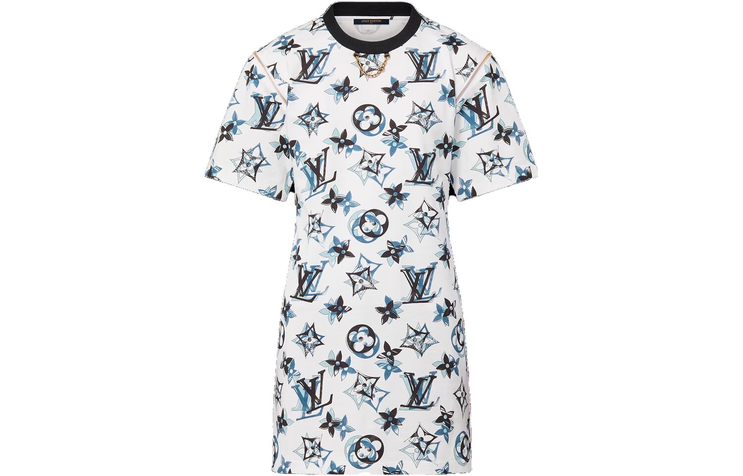 Платье с короткими рукавами женское белое Louis Vuitton
Платье с короткими рукавами женское белое Louis Vuitton