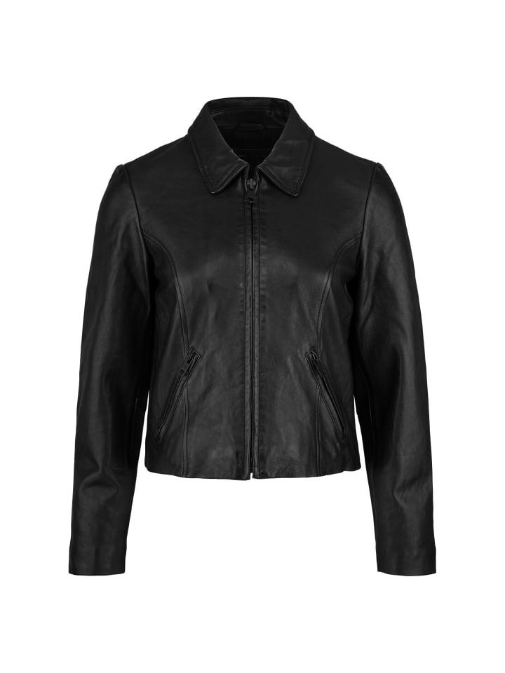 Trueprodigy Черная кожаная куртка Pina
Trueprodigy Черная кожаная куртка Pina