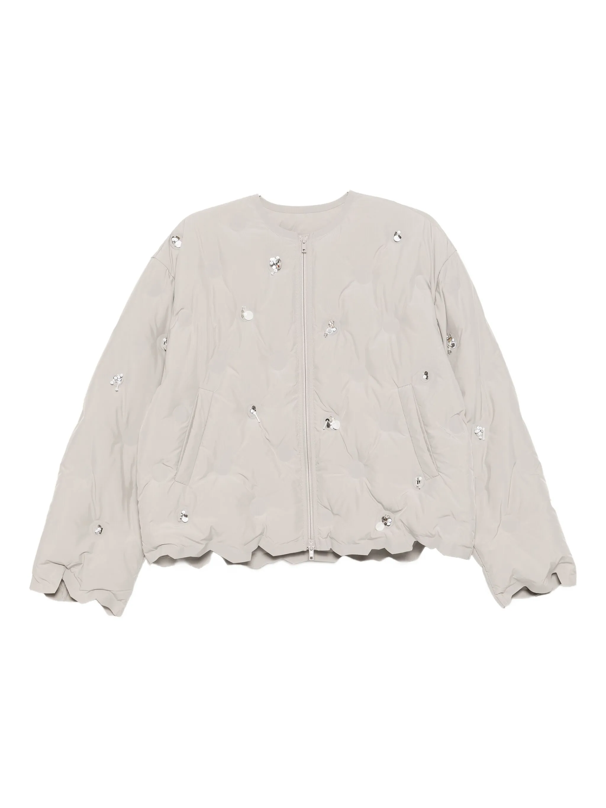 Пуховик с пайетками Jnby, серый
Пуховик с пайетками Jnby, серый