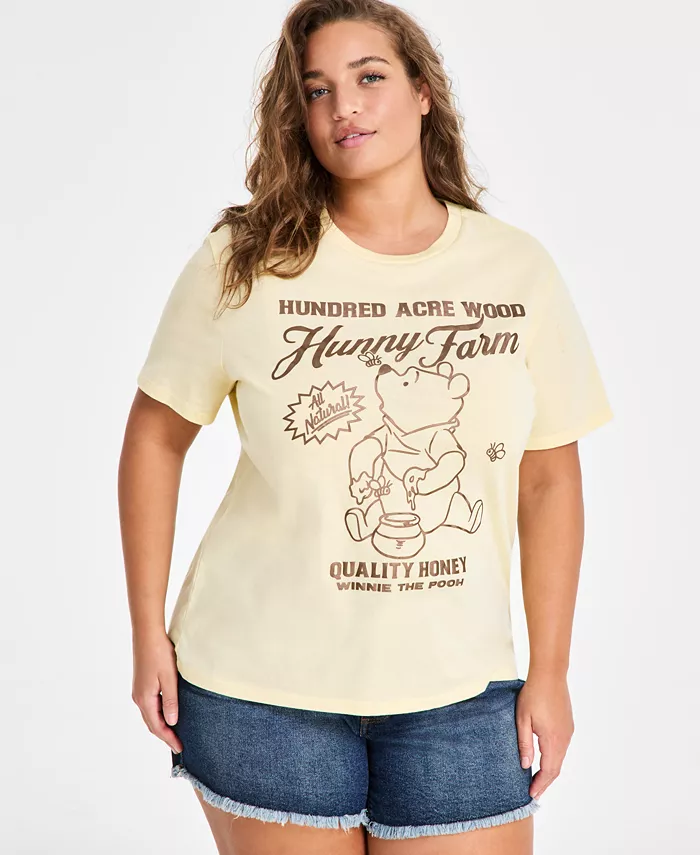 Модная футболка с принтом Винни Пуха для полных Hybrid, желтый
Модная футболка с принтом Винни Пуха для полных Hybrid, желтый