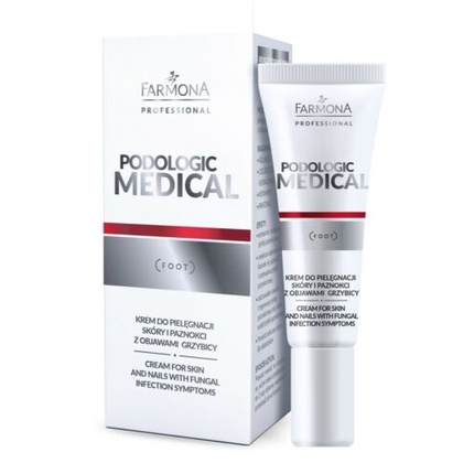 Профессиональный крем для ног для кожи и ногтей с симптомами грибковой инфекции Farmona
Профессиональный крем для ног для кожи и ногтей с симптомами грибковой инфекции Farmona