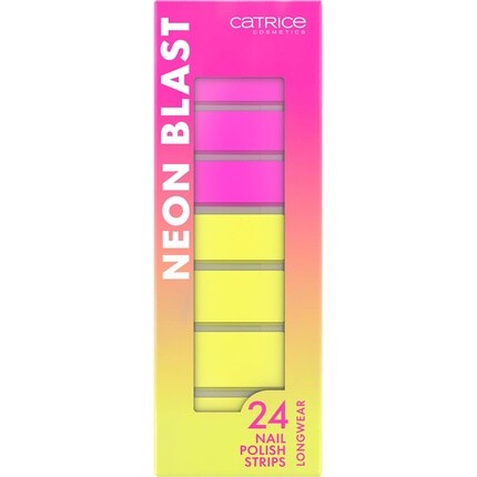 Полоски лака для ногтей Catrice Neon Blast, 24 шт.
Полоски лака для ногтей Catrice Neon Blast, 24 шт.