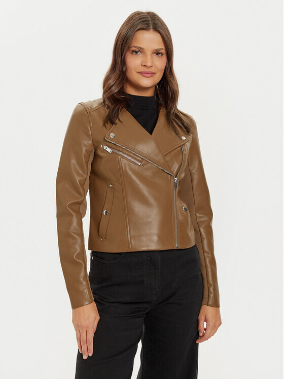 Узкая куртка из искусственной кожи Vero Moda, коричневый
Узкая куртка из искусственной кожи Vero Moda, коричневый