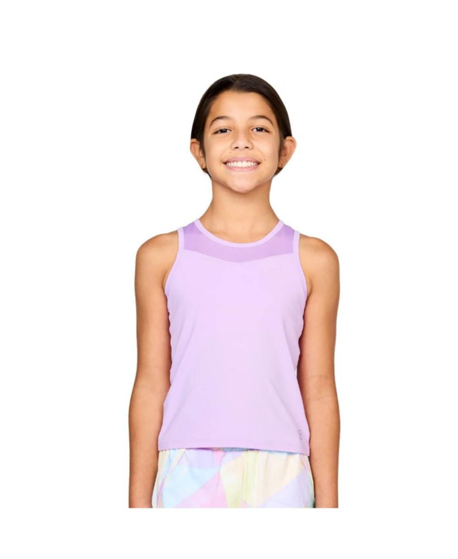 Теннисная майка-борцовка для девочек с защитой от УФ-излучения, лавандового цвета, размер L Sofibella, Lavender
Теннисная майка-борцовка для девочек с защитой от УФ-излучения, лавандового цвета, размер L Sofibella, Lavender