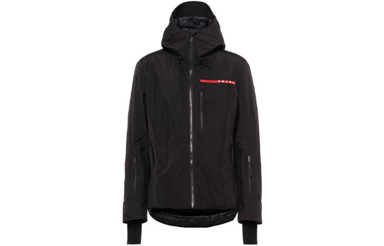 Лыжная куртка мужская черная Prada, черный
Лыжная куртка мужская черная Prada, черный