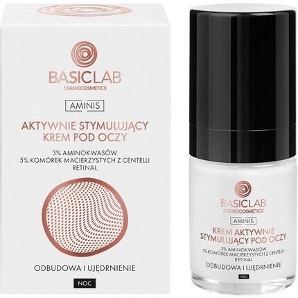 BasicLab Anti-Wrinkle Eye Cream 18ml Ночной крем для мужчин и женщин для век для зрелой кожи Basiclab Dermocosmetics
BasicLab Anti-Wrinkle Eye Cream 18ml Ночной крем для мужчин и женщин для век для зрелой кожи Basiclab Dermocosmetics