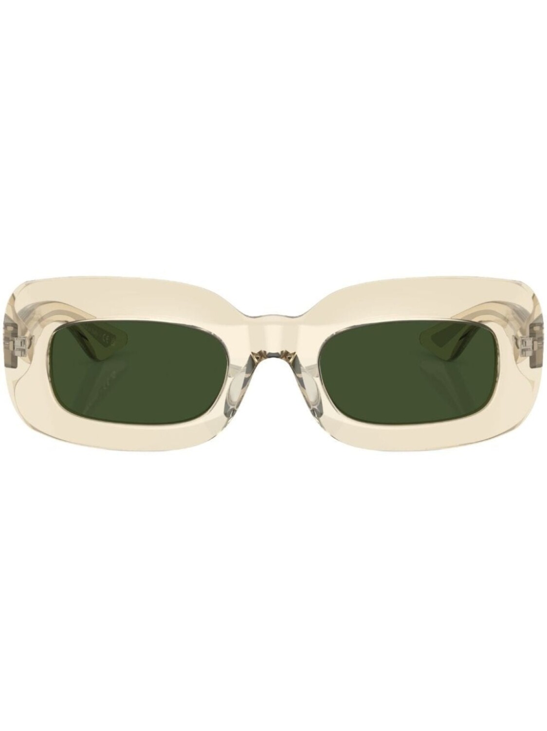 Oliver Peoples солнцезащитные очки 1966C в прямоугольной оправе, нейтральный цвет 
Oliver Peoples солнцезащитные очки 1966C в прямоугольной оправе, нейтральный цвет