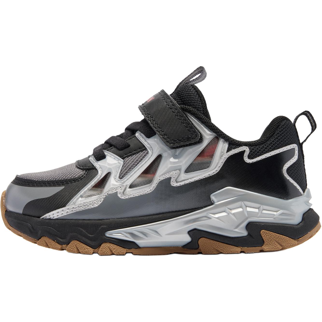 QIAODAN Детские кроссовки с низким верхом, противоскользящие, износостойкие, черно-серого цвета, для детей 3–7 лет 
QIAODAN Детские кроссовки с низким верхом, противоскользящие, износостойкие, черно-серого цвета, для детей 3–7 лет