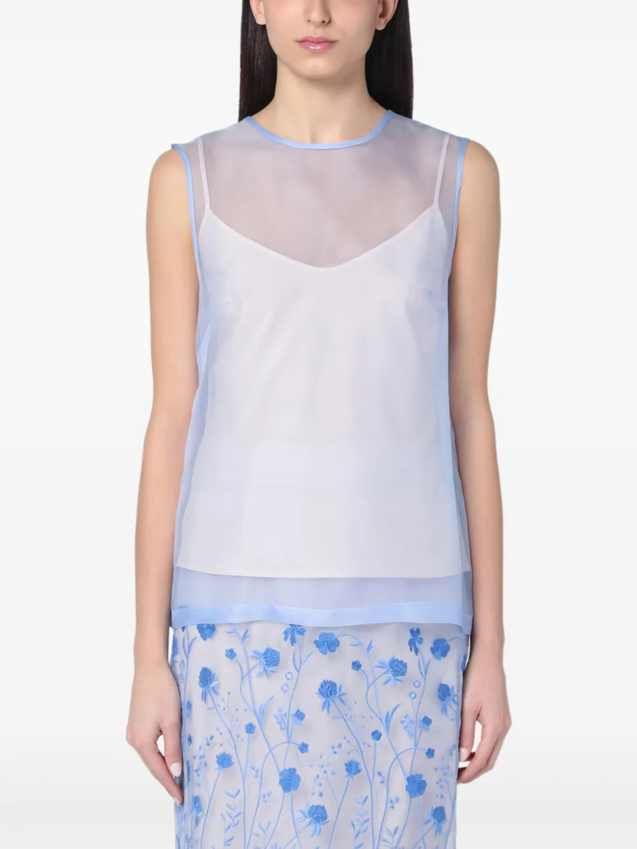 Шелковая майка P.A.R.O.S.H., синий
Шелковая майка P.A.R.O.S.H., синий