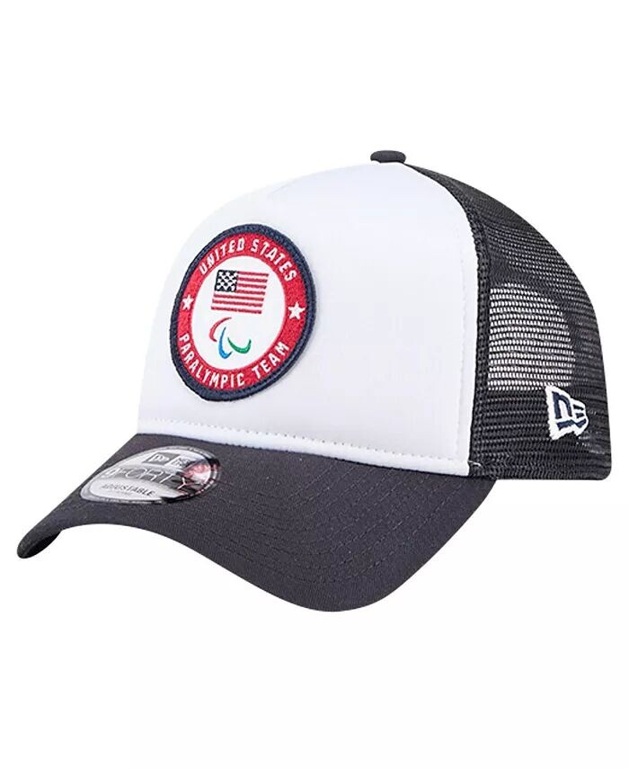Мужской темно-синий U . Регулируемая кепка Paralympics Color Block A-Frame Trucker 9FORTY New Era, синий
Мужской темно-синий U . Регулируемая кепка Paralympics Color Block A-Frame Trucker 9FORTY New Era, синий