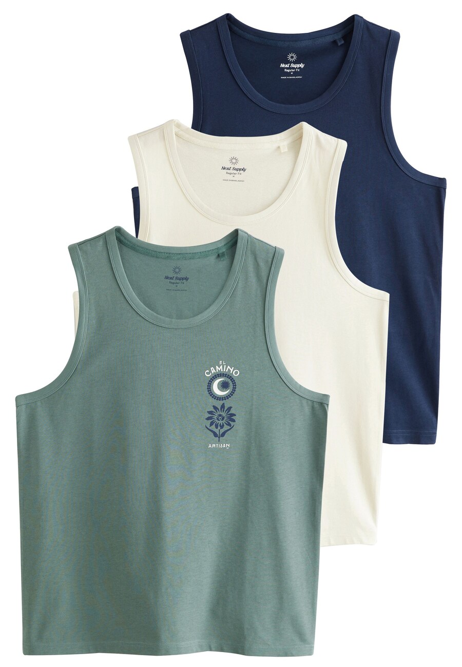 Рубашка Next, цвет Navy/Green/White
Рубашка Next, цвет Navy/Green/White