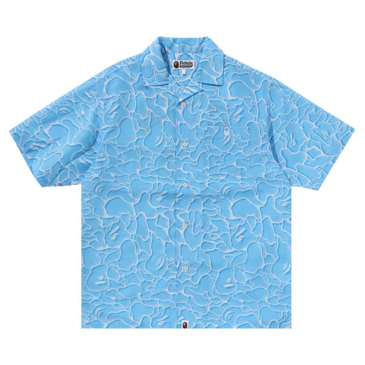 Рубашка BAPE ABC Sea Surface Camo Open Collar Shirt, Blue
Рубашка BAPE ABC Sea Surface Camo Open Collar Shirt, Blue