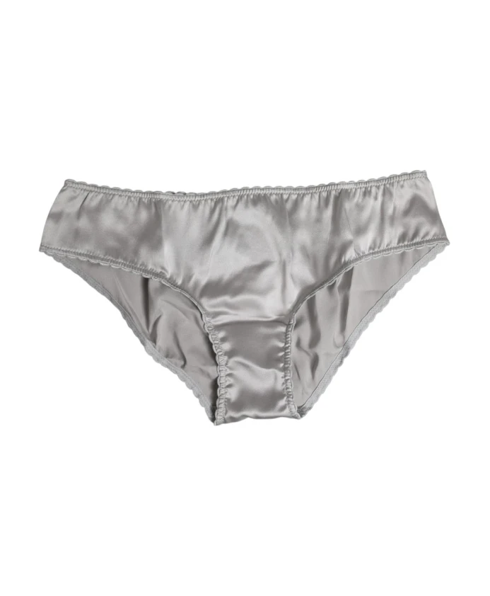 Шелковые трусы с низкой посадкой Dolce & Gabbana, серый
Шелковые трусы с низкой посадкой Dolce & Gabbana, серый