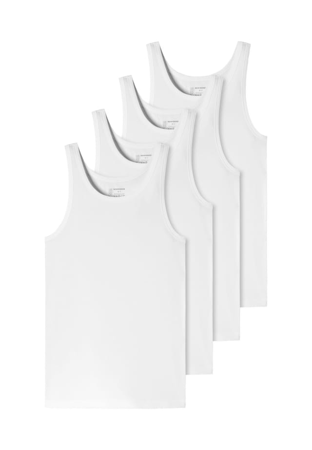Майка/Топ 4 шт. в упаковке - 95/5 - органический хлопок Schiesser, белый
Майка/Топ 4 шт. в упаковке - 95/5 - органический хлопок Schiesser, белый