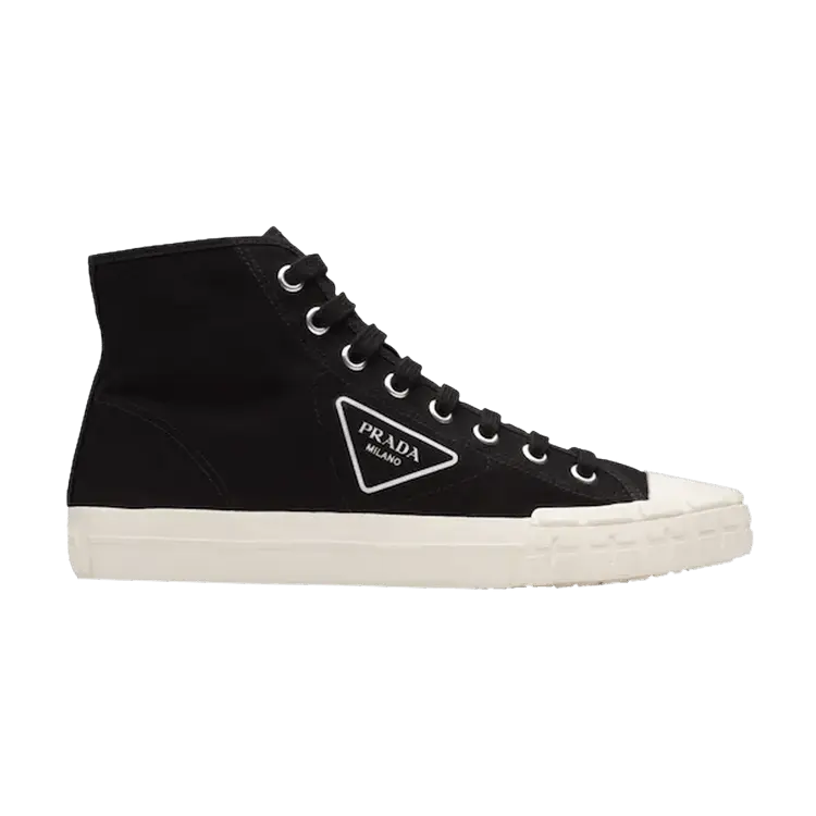 Кроссовки Prada Wheel Vulc High 'Black Ivory', черный
Кроссовки Prada Wheel Vulc High 'Black Ivory', черный