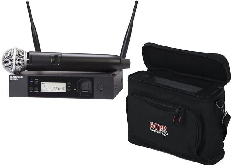 Микрофон Shure GLXD24R+/SM58-Z3 Digital Wireless Rack System w/ SM58 Microphone + GM-1W
Микрофон Shure GLXD24R+/SM58-Z3 Digital Wireless Rack System w/ SM58 Microphone + GM-1W