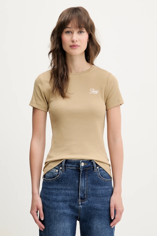 Футболка Guess Jeans, зеленый
Футболка Guess Jeans, зеленый