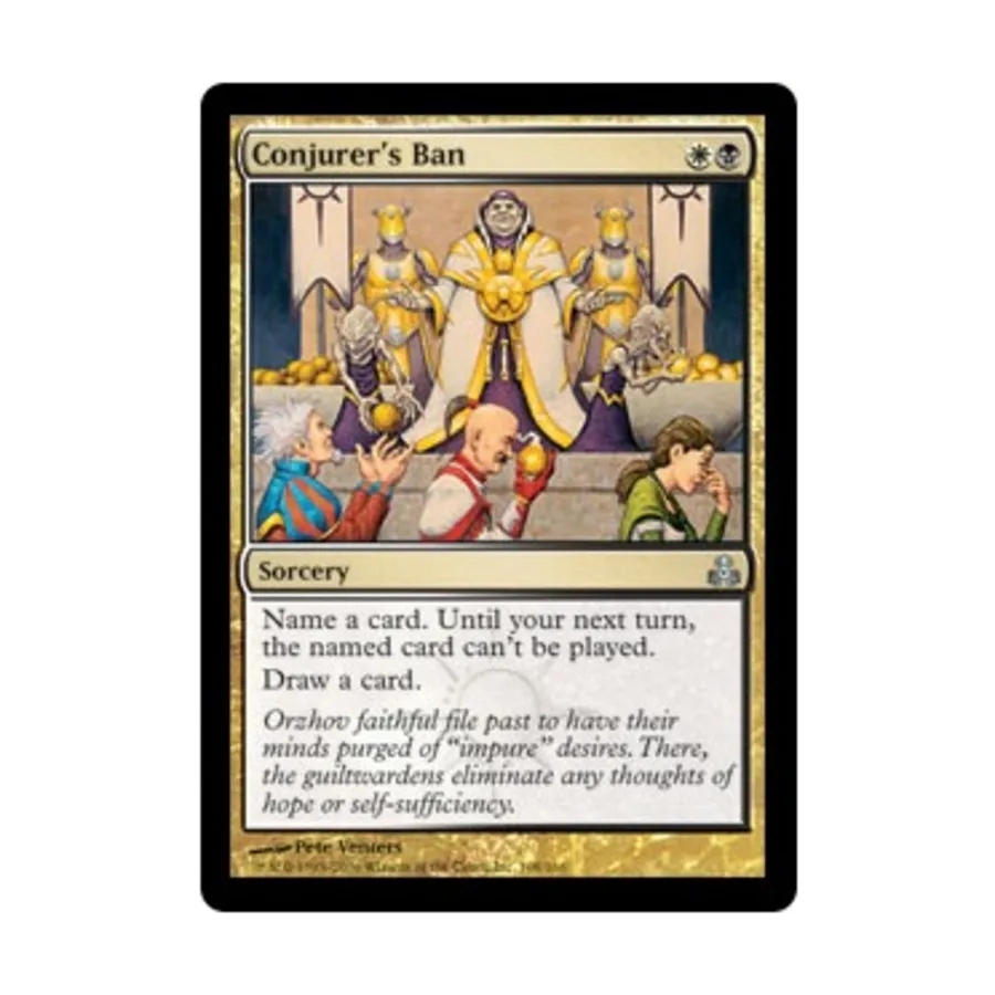 CCG Запрет фокусника (U), MTG - Guildpact
CCG Запрет фокусника (U), MTG - Guildpact