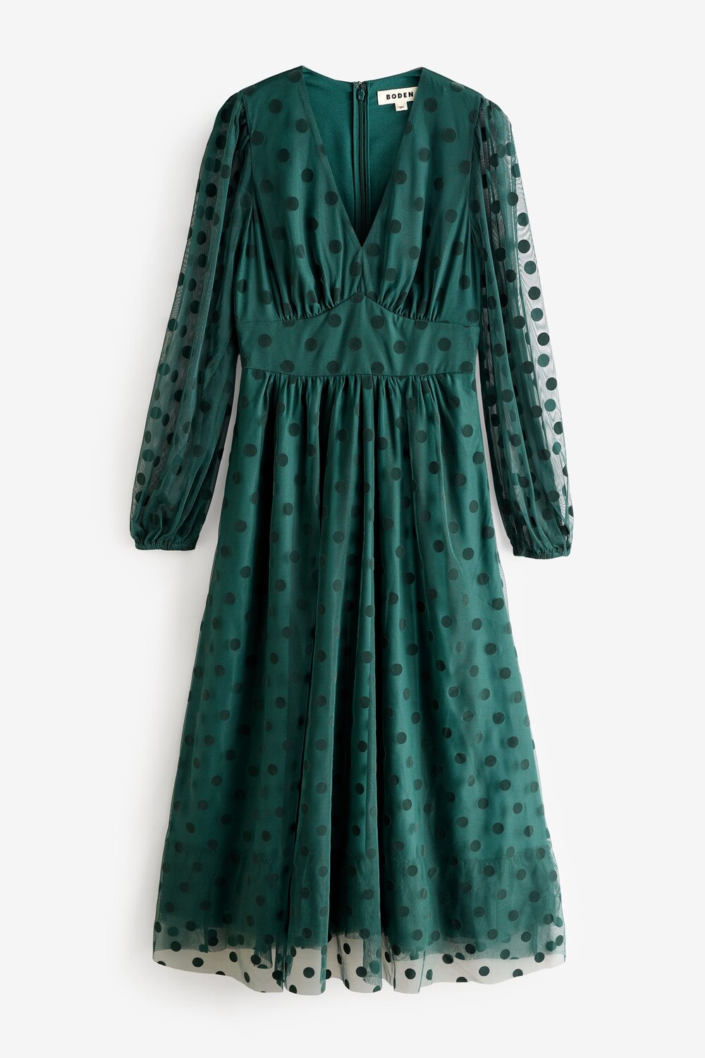 Платье миди из тюля Christina Boden, зеленый
Платье миди из тюля Christina Boden, зеленый