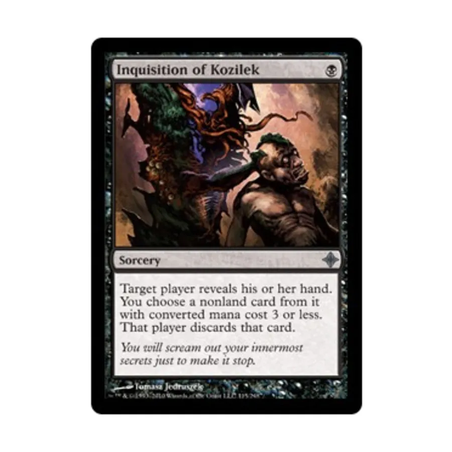 CCG Инквизиция Козилека (U), MTG - Rise of the Eldrazi
CCG Инквизиция Козилека (U), MTG - Rise of the Eldrazi