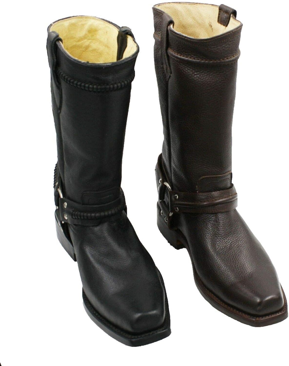 Мужские байкерские ботинки Dona Michi из натуральной кожи коровы, ручной работы
Мужские байкерские ботинки Dona Michi из натуральной кожи коровы, ручной работы