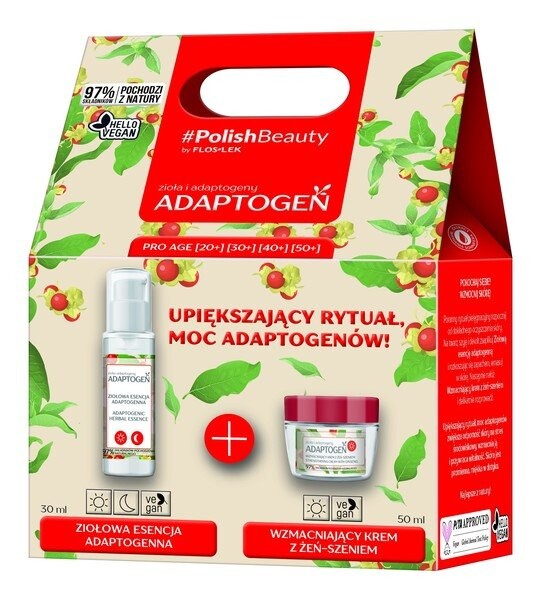 ФлосЛек, Адаптоген, Набор уходовой косметики, 2 шт Floslek
ФлосЛек, Адаптоген, Набор уходовой косметики, 2 шт Floslek