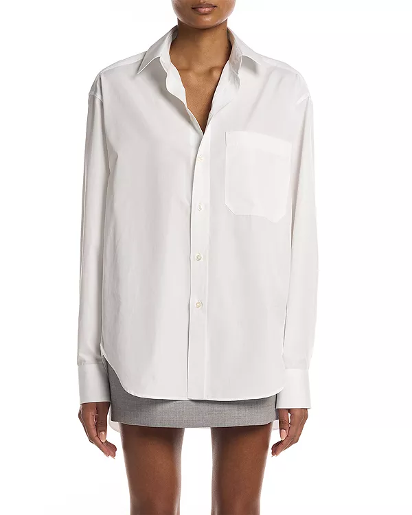 Рубашка оверсайз Wardrobe.Nyc, белый
Рубашка оверсайз Wardrobe.Nyc, белый