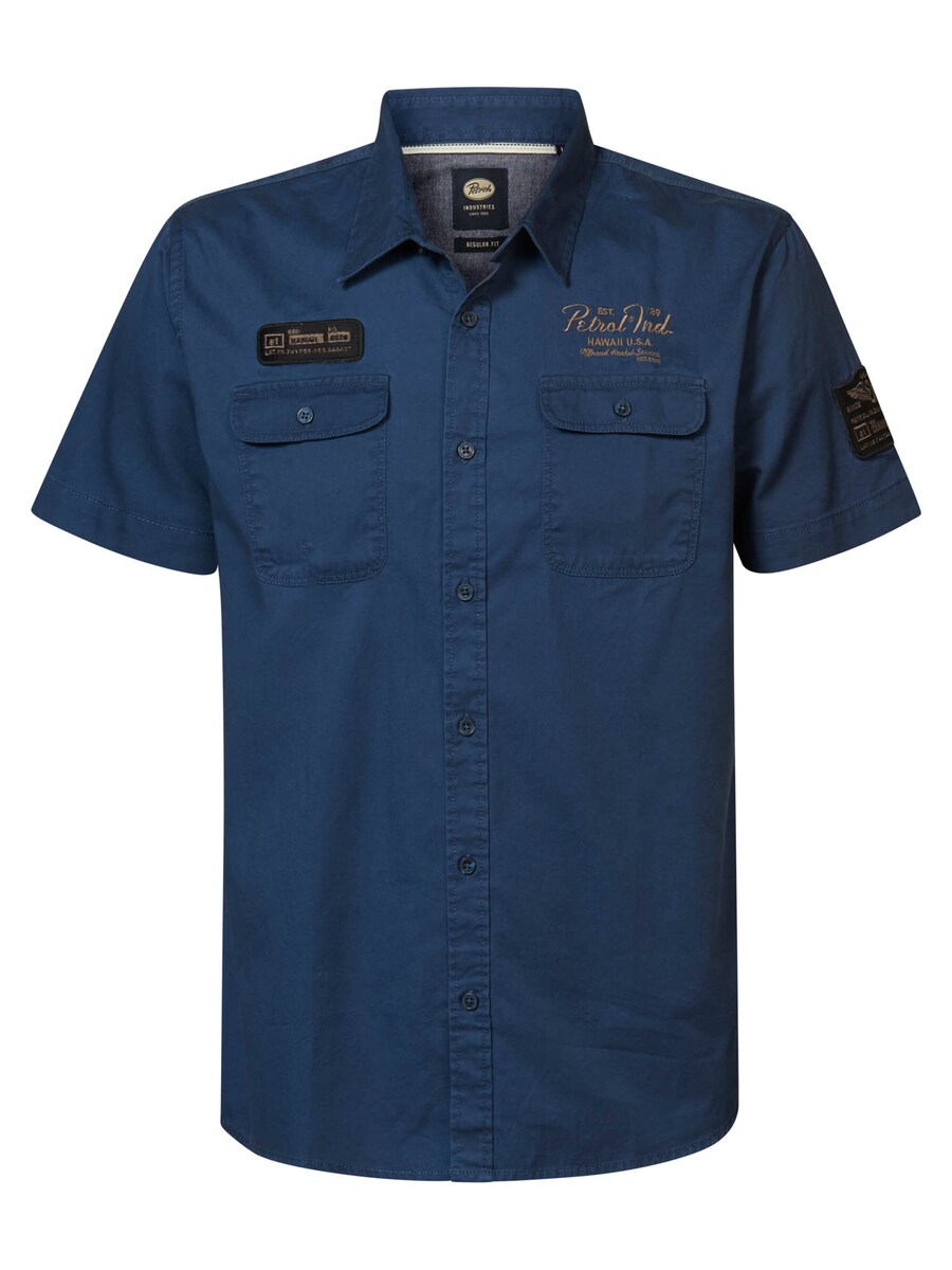 Рубашка на пуговицах классического кроя Petrol Industries Wavify, Navy
Рубашка на пуговицах классического кроя Petrol Industries Wavify, Navy