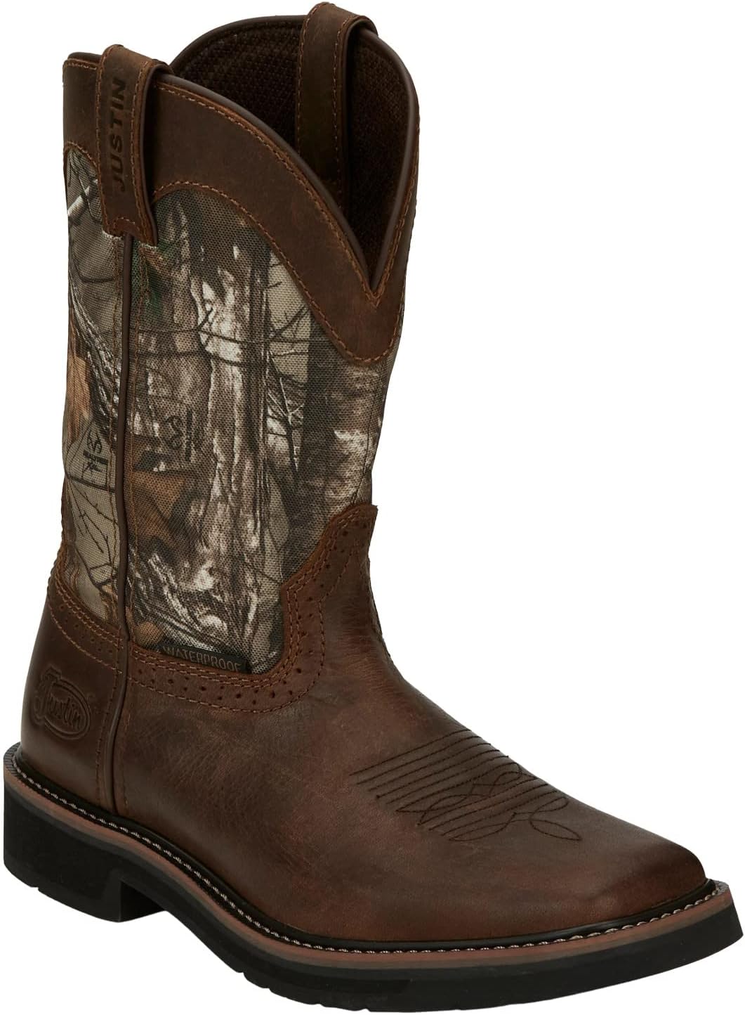 Мужские ботинки Justin Trekker 11 с водонепроницаемым композитным носком, системой комфорта J-Flex, соответствием стандарту безопасности ASTM F2413-11, сертификацией EH, легкие, коричневый
Мужские ботинки Justin Trekker 11 с водонепроницаемым композитным носком, системой комфорта J-Flex, соответствием стандарту безопасности ASTM F2413-11, сертификацией EH, легкие, коричневый