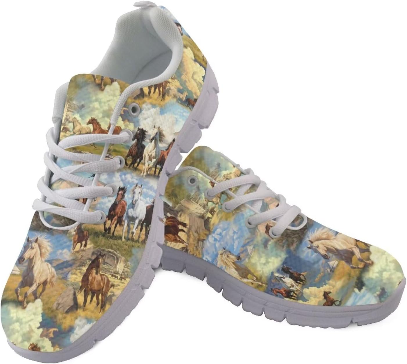 Женские ботинки POLERO в стиле бохо, легкие кроссовки на шнуровке, повседневная обувь для мужчин, размеры EU35-45, UK2.5-10, Horses Print
Женские ботинки POLERO в стиле бохо, легкие кроссовки на шнуровке, повседневная обувь для мужчин, размеры EU35-45, UK2.5-10, Horses Print